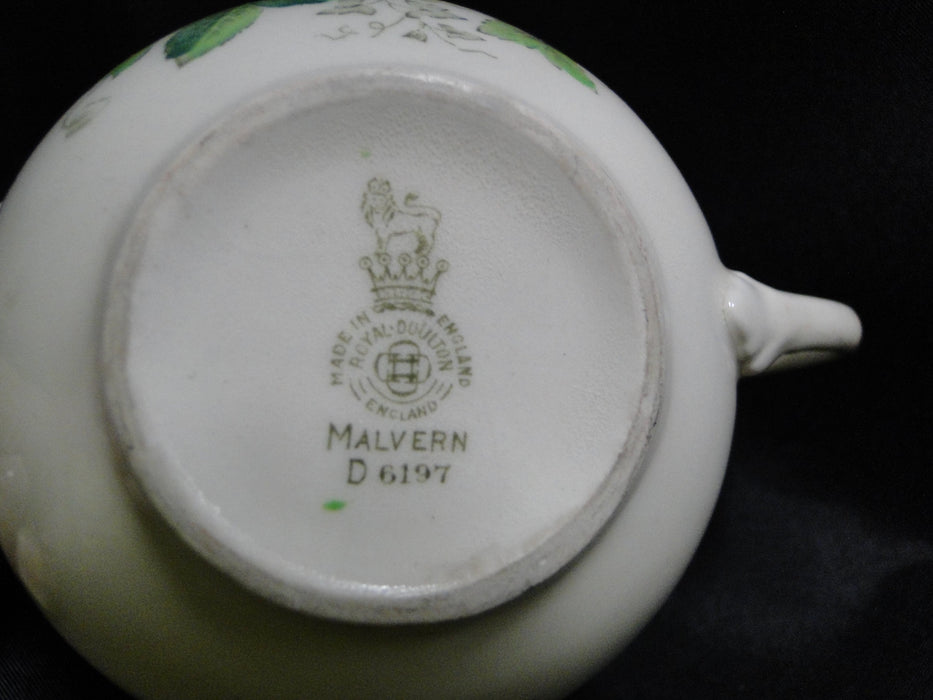 Royal Doulton Malvern, Multicolored Florals: 2 1/2" Cup (s) Only, Crazing