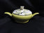 Red Wing Magnolia Chartreuse, MCM: Sugar Bowl & Lid, 3 1/8", Crazing, Discolor