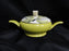 Red Wing Magnolia Chartreuse, MCM: Sugar Bowl & Lid, 3 1/8", Crazing, Discolor