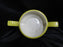 Red Wing Magnolia Chartreuse, MCM: Sugar Bowl & Lid, 3 1/8", Crazing, Discolor