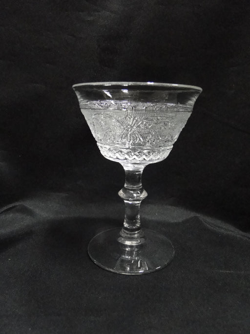 Duncan & Miller Sandwich Clear, Pressed: Champagne / Tall Sherbet (s), 5 1/8"