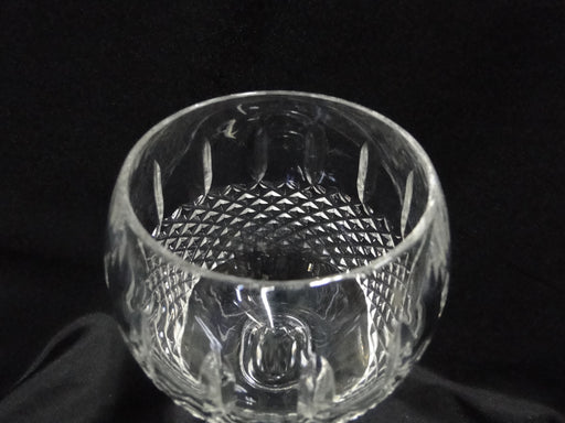 Waterford Crystal Glenmede, Cut Cross Hatch: Balloon Wine (s), 7 1/2" Tall