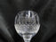 Waterford Crystal Glenmede, Cut Cross Hatch: Balloon Wine (s), 7 1/2" Tall