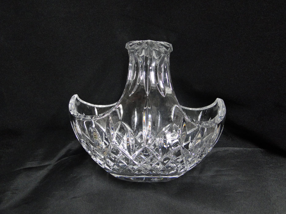 Waterford Crystal Lismore: Basket, 7 3/4" x 5" x 6 3/4" Tall
