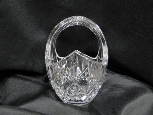Waterford Crystal Lismore: Basket, 7 3/4" x 5" x 6 3/4" Tall