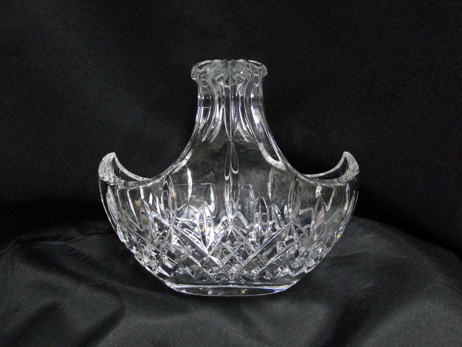 Waterford Crystal Lismore: Basket, 7 3/4" x 5" x 6 3/4" Tall