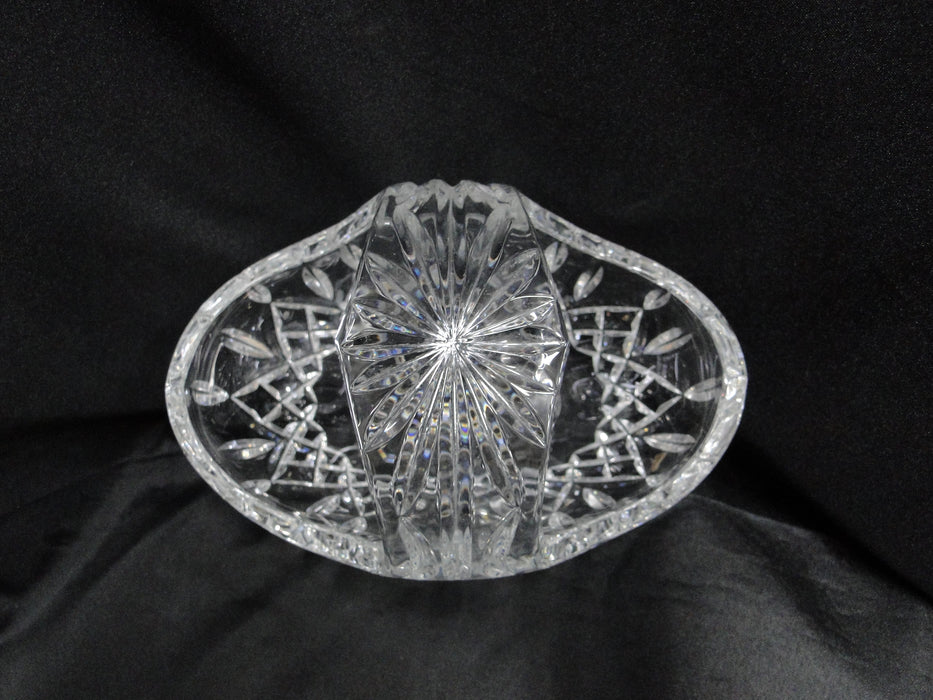 Waterford Crystal Lismore: Basket, 7 3/4" x 5" x 6 3/4" Tall