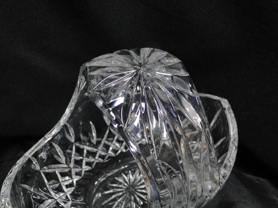 Waterford Crystal Lismore: Basket, 7 3/4" x 5" x 6 3/4" Tall