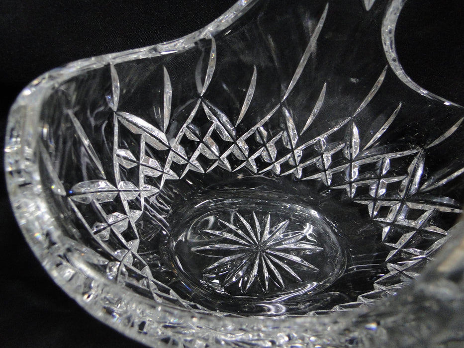 Waterford Crystal Lismore: Basket, 7 3/4" x 5" x 6 3/4" Tall