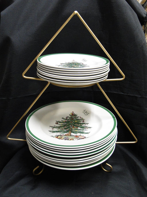Spode Gold Christmas Tree Shaped Plate / Bowl Stand for Buffet, 18" Tall