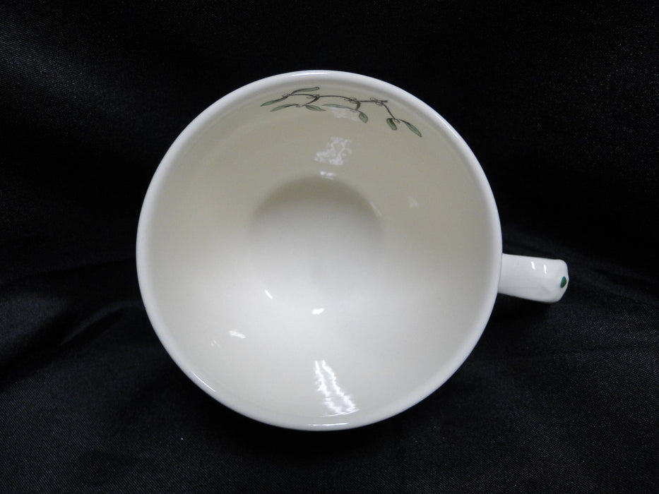 Spode Christmas Tree, Green Trim, England: Cup & Saucer Set (s), 2 1/2"