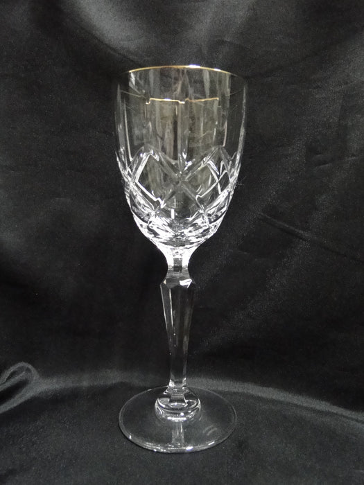 Marquis by Waterford Chelsea Gold: Water OR Wine Goblet (s), 8 1/2"