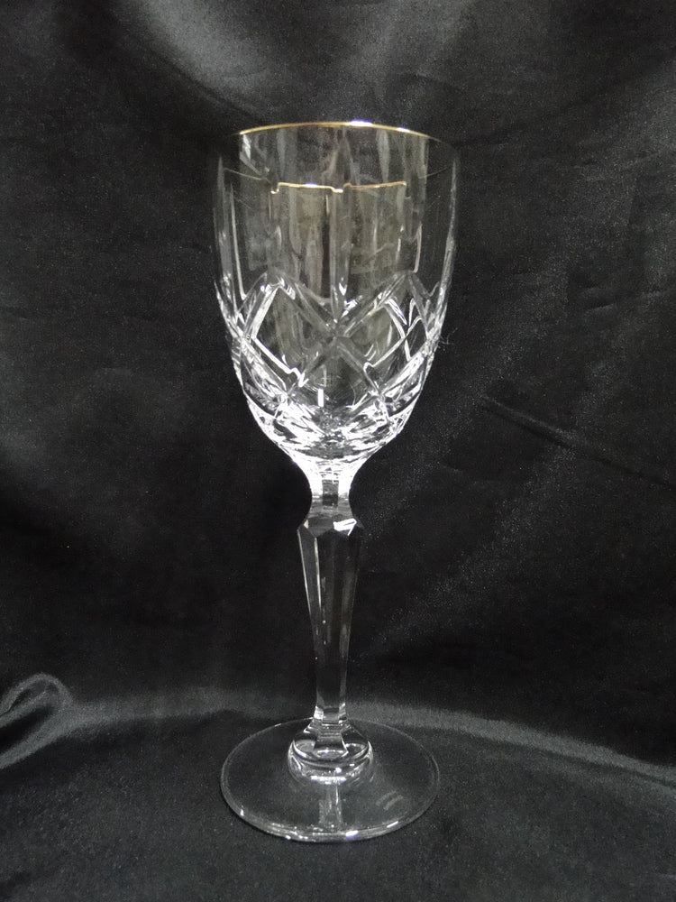 Marquis by Waterford Chelsea Gold: Water OR Wine Goblet (s), 8 1/2"