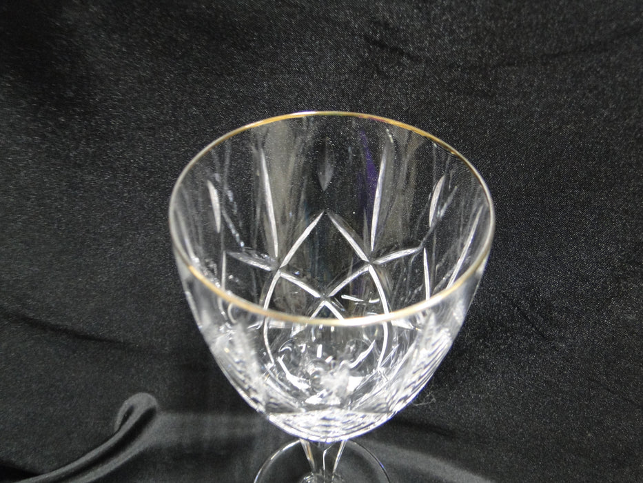 Marquis by Waterford Chelsea Gold: Water OR Wine Goblet (s), 8 1/2"