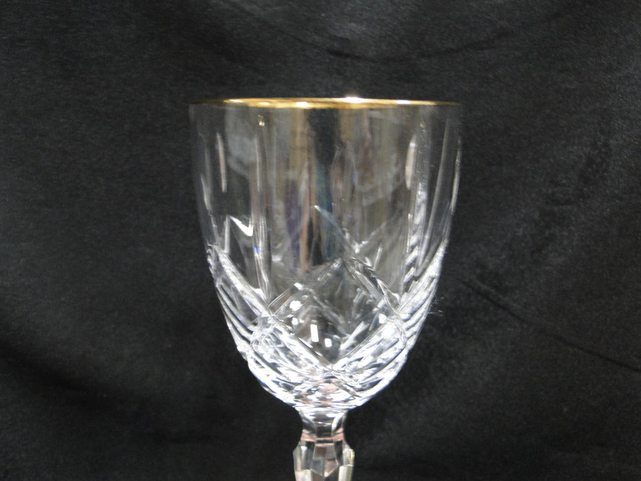 Marquis by Waterford Chelsea Gold: Water OR Wine Goblet (s), 8 1/2"