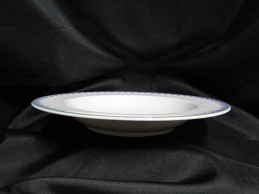 Villeroy & Boch Casa Look, Blue Leaves: Rim Soup Bowl (s), 9 1/8" x 1 3/8"