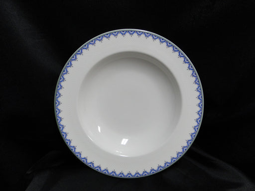 Villeroy & Boch Casa Look, Blue Leaves: Rim Soup Bowl (s), 9 1/8" x 1 3/8"