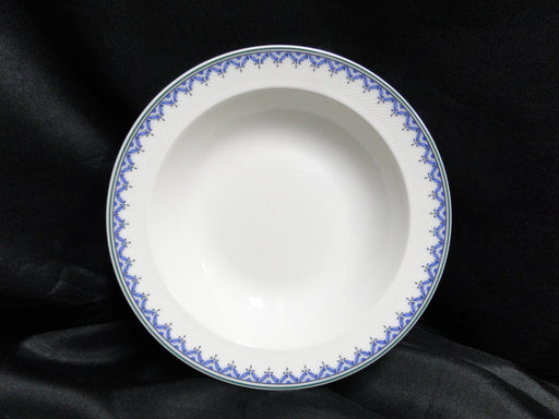 Villeroy & Boch Casa Look, Blue Leaves: Rim Cereal Bowl (s), 7 7/8" x 1.5"