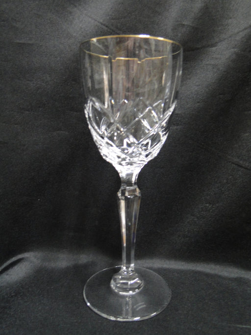 Marquis by Waterford Chelsea Gold: Water OR Wine Goblet, 8 1/2", Heavy Wear