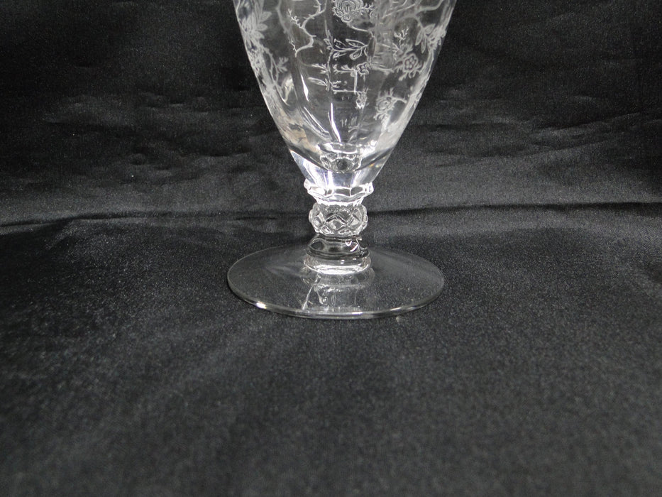 Fostoria Chintz, Etched Florals: Iced Tea (s), 6" Tall