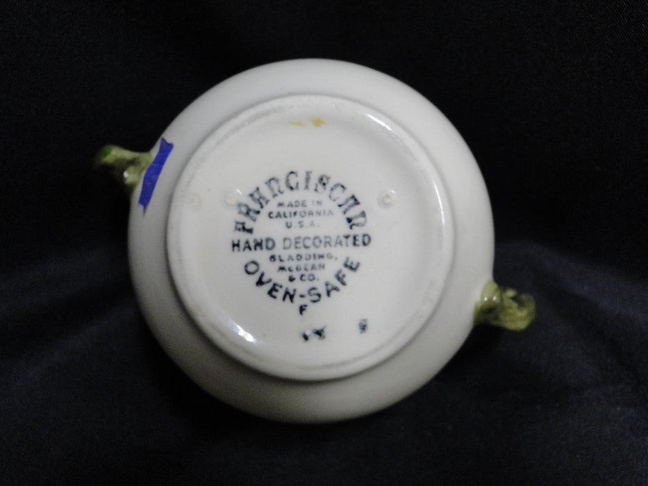 Franciscan Desert Rose, USA: Sugar Bowl Bottom without Lid, 3 1/8" Tall