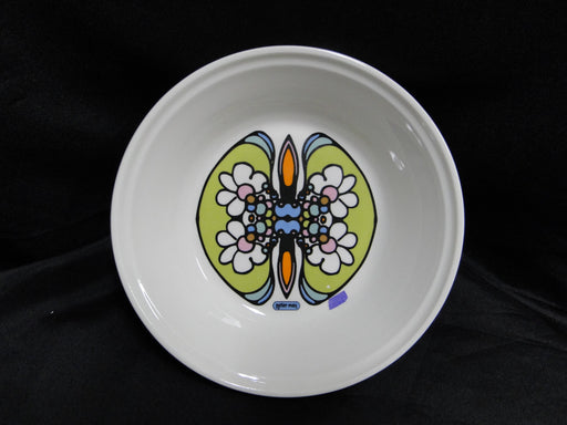 Iroquois Butterfly, Daisies, Peter Max: Coupe Soup Bowl, 7" x 1 7/8" Tall, As Is