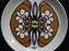 Iroquois Butterfly, Daisies, Peter Max: Dinner Plate (s), 10"