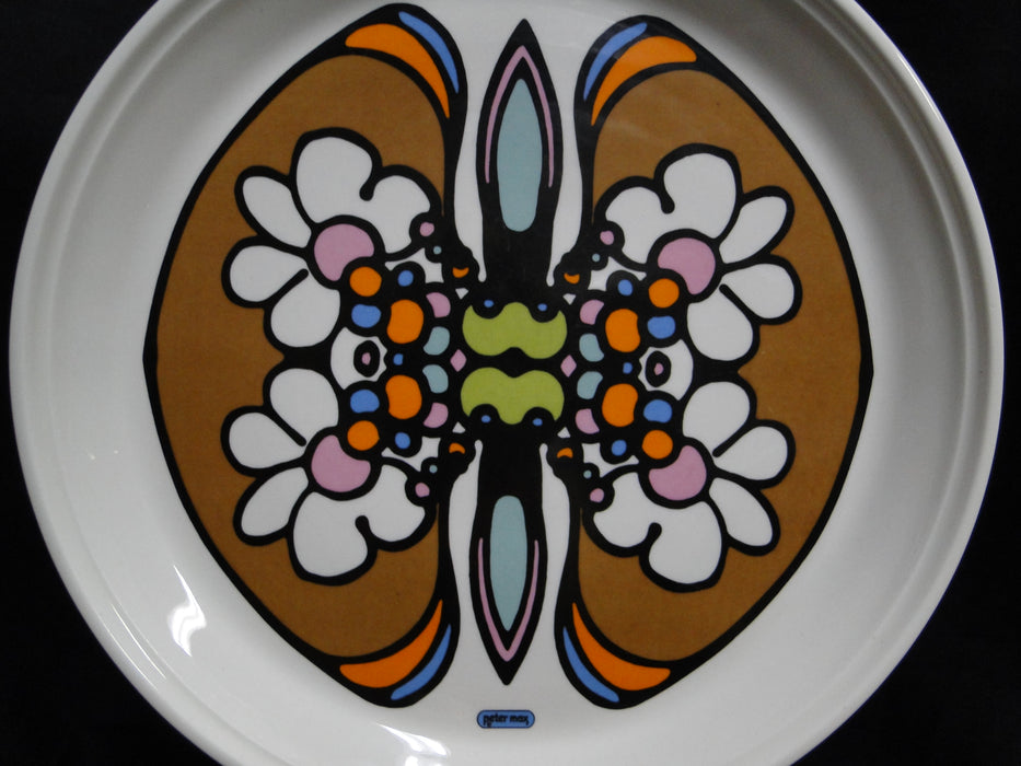 Iroquois Butterfly, Daisies, Peter Max: Dinner Plate (s), 10"