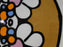 Iroquois Butterfly, Daisies, Peter Max: Dinner Plate (s), 10"