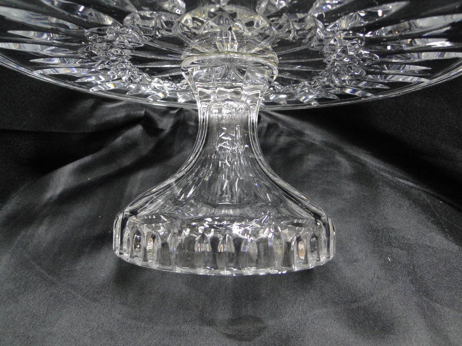 Waterford Crystal Lismore: Round Cake Stand, 11" x 4 3/4" Tall