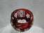 Crystal Clear Industries Grape, Grapes Cut to Clear: Ruby Red Wine Hock, 8 1/4"