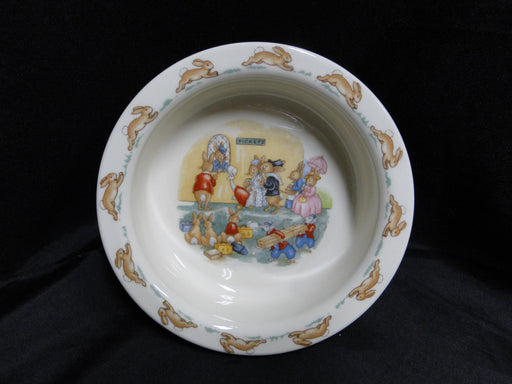 Royal Doulton Bunnykins: Rabbit Ticket Queue Bowl & Spoon Children's Set