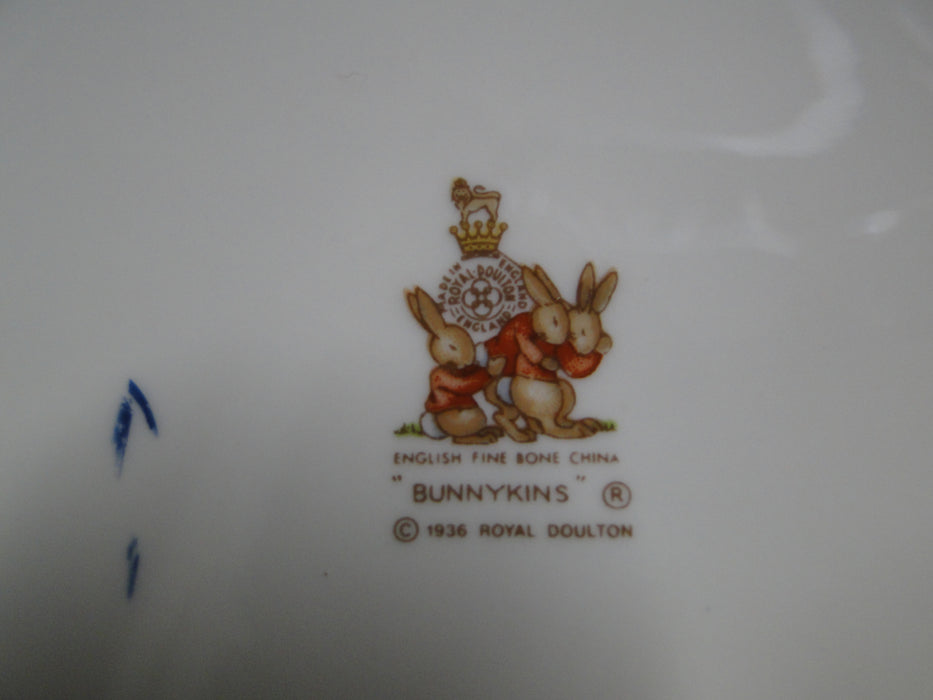 Royal Doulton Bunnykins: Rabbit Ticket Queue Bowl & Spoon Children's Set