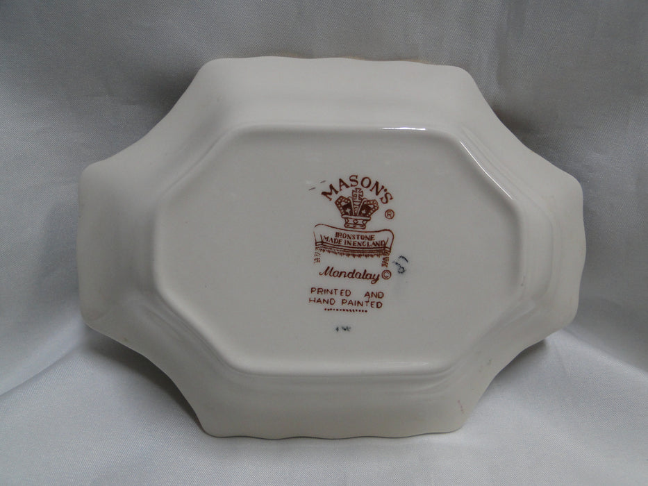 Mason's Mandalay Blue Multicolor: Sweet Dish Lorne, 6 5/8" x 1 3/8"