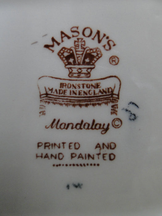 Mason's Mandalay Blue Multicolor: Sweet Dish Lorne, 6 5/8" x 1 3/8"