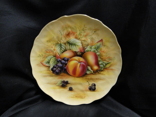 Aynsley Orchard Gold, Fruit on Yellow: Dinner Plate, 10 5/8"