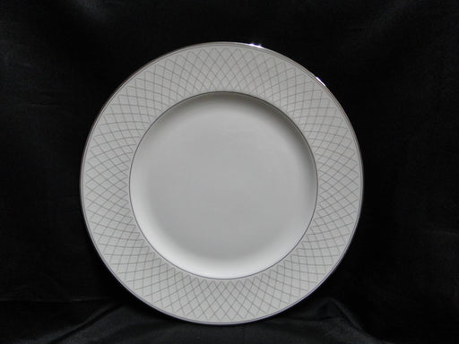 Waterford Crosshaven Platinum, Platinum Trellis: Dinner Plate (s), 10 3/4"