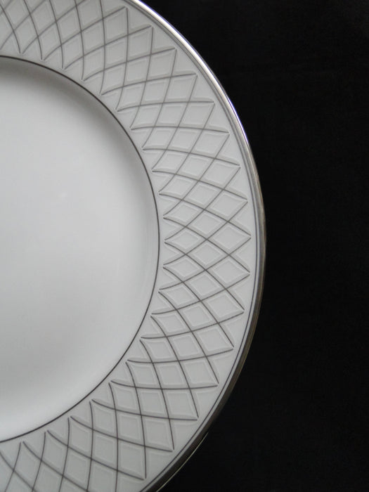 Waterford Crosshaven Platinum, Platinum Trellis: Bread Plate (s), 6"