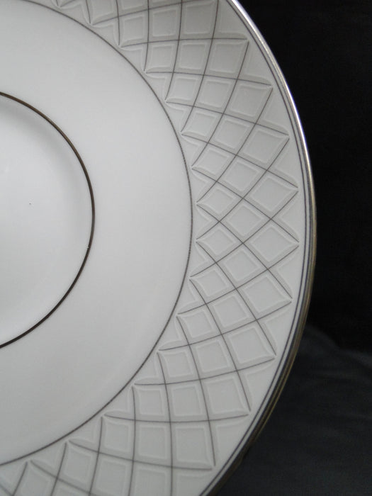 Waterford Crosshaven Platinum, Platinum Trellis: Cup & Saucer Set (s), 3 1/8"