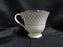 Waterford Crosshaven Platinum, Platinum Trellis: Cup & Saucer Set (s), 3 1/8"