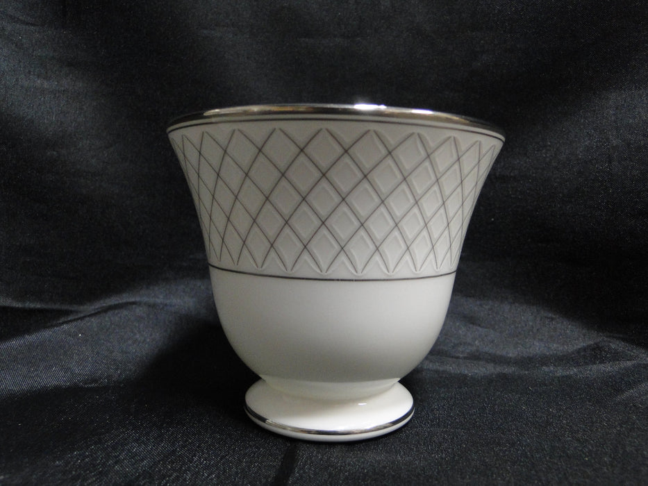 Waterford Crosshaven Platinum, Platinum Trellis: Cup & Saucer Set (s), 3 1/8"