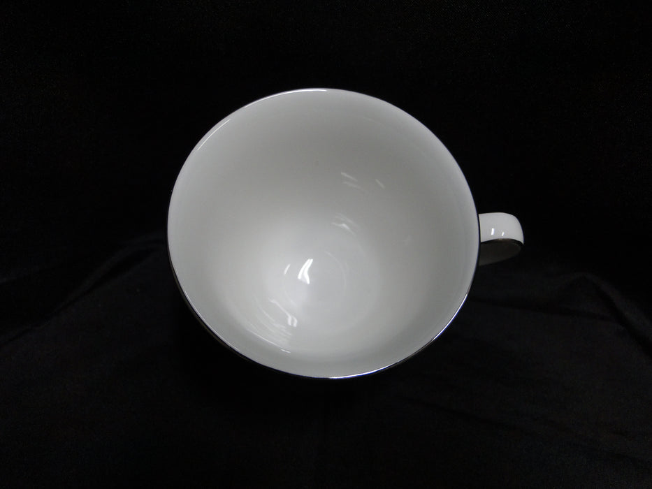 Waterford Crosshaven Platinum, Platinum Trellis: Cup & Saucer Set (s), 3 1/8"
