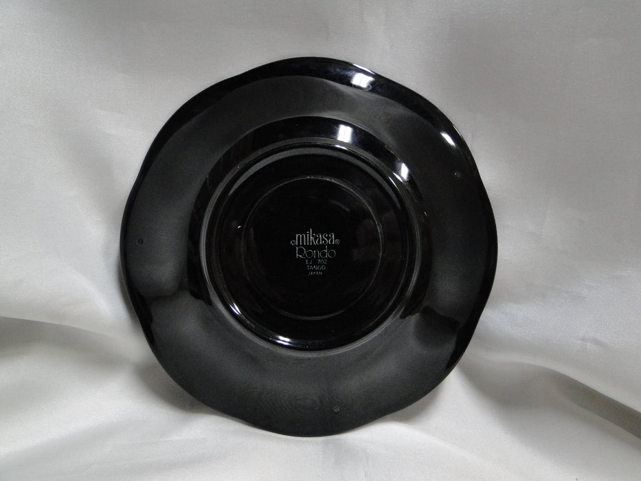 Mikasa Tango, Black w/ Florals, EJ702: 6 1/8" Saucer Only