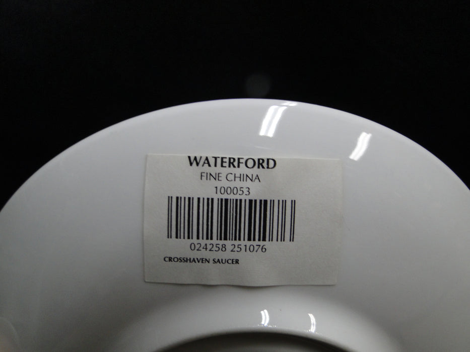 Waterford Crosshaven Gold, Gold Trellis: Cup & Saucer Set (s), 3 1/8"