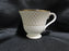 Waterford Crosshaven Gold, Gold Trellis: Cup & Saucer Set (s), 3 1/8"