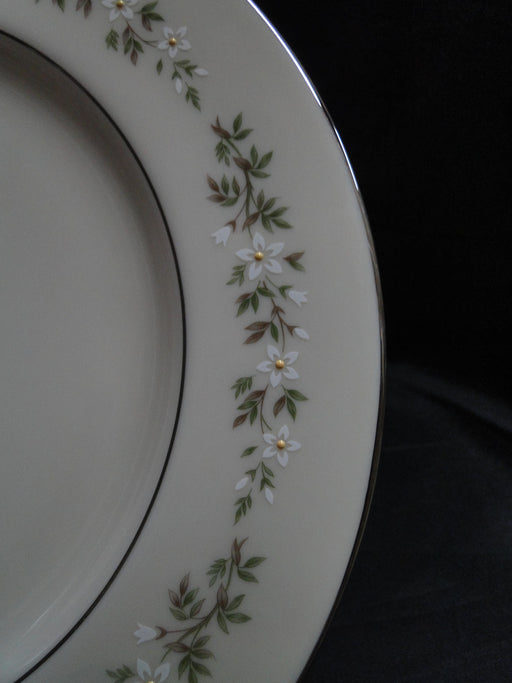 Lenox Brookdale, White Florals, Platinum Trim: Dinner Plate (s), 10 1/2"