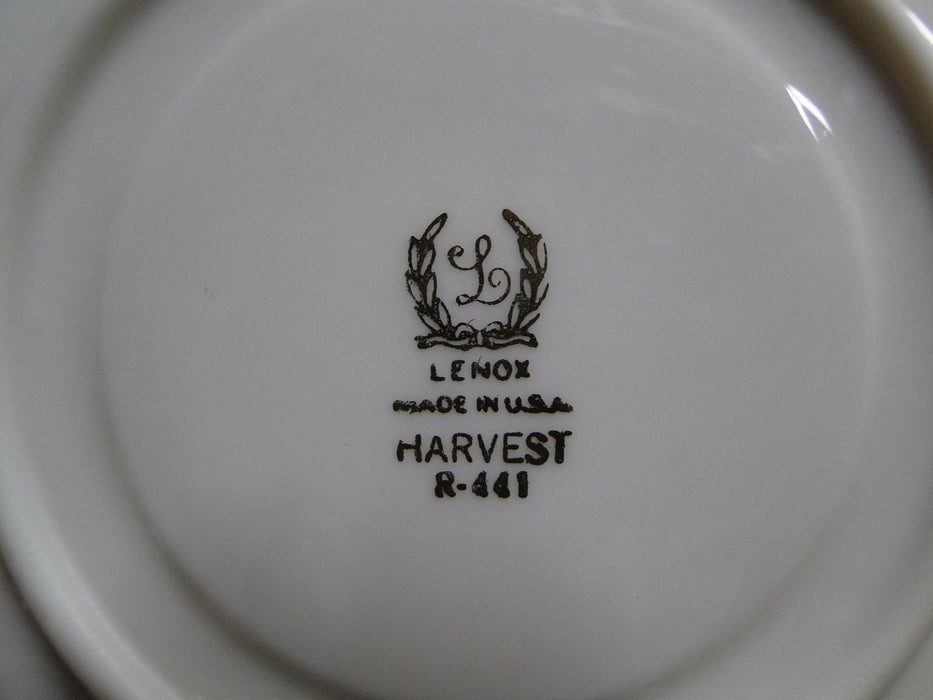 Lenox Harvest, Ivory w/ Gold Wheat: Cup & Saucer Set, 2 1/8" Tall