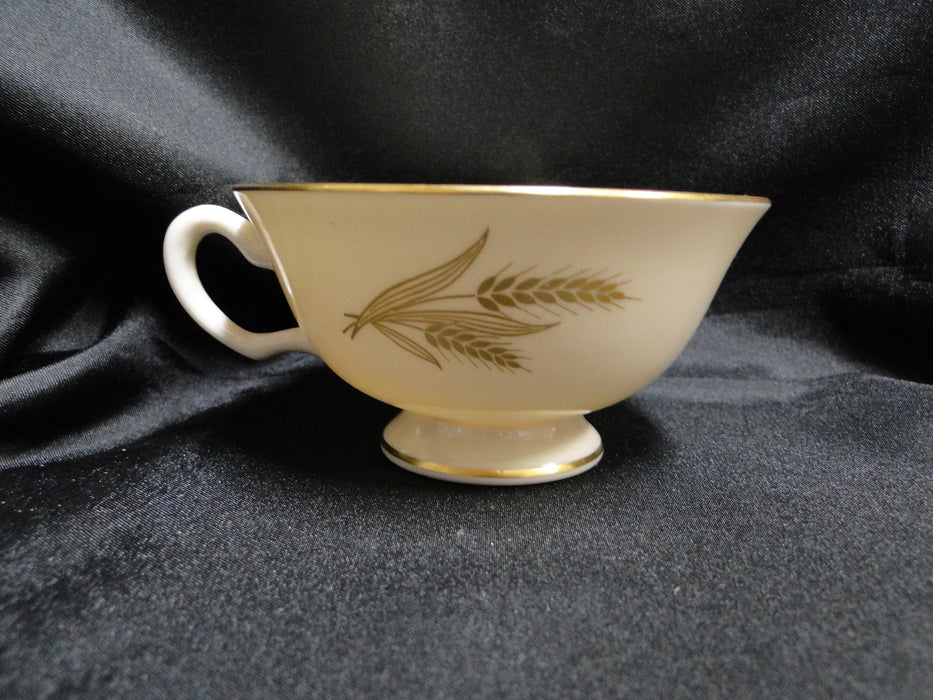 Lenox Harvest, Ivory w/ Gold Wheat: Cup & Saucer Set, 2 1/8" Tall