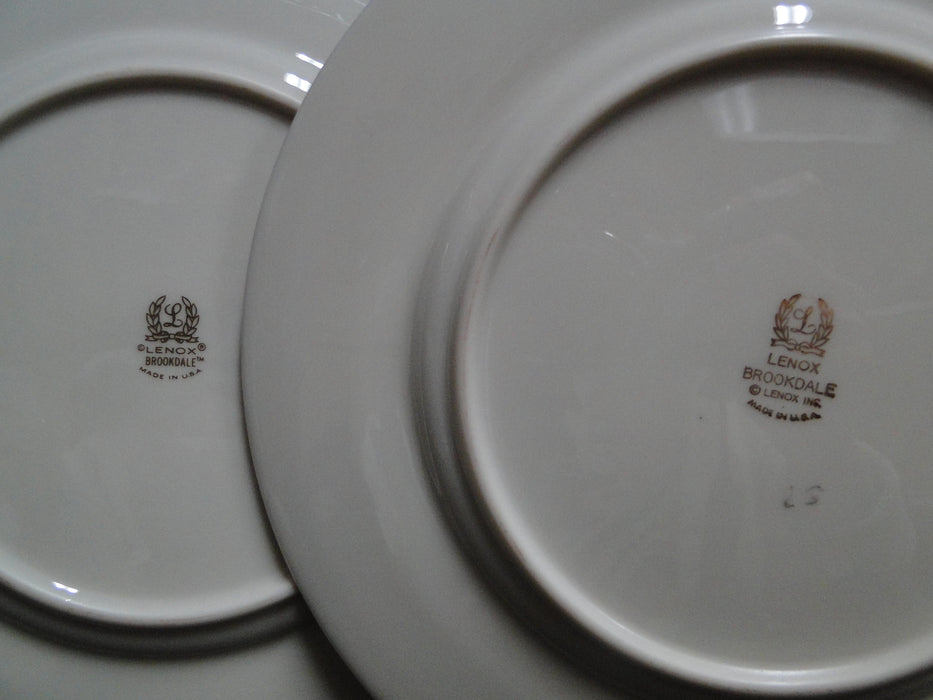 Lenox Brookdale, White Florals, Platinum Trim: Salad Plate (s), 8 1/2"