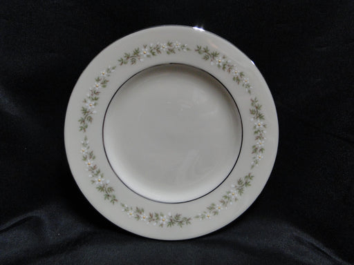 Lenox Brookdale, White Florals, Platinum Trim: Bread Plate (s), 6 3/8"